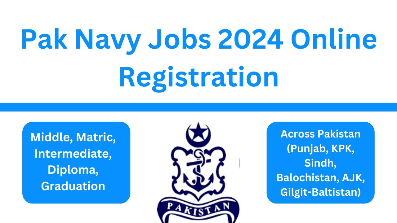 Pak Navy Jobs 2024 Online Registration